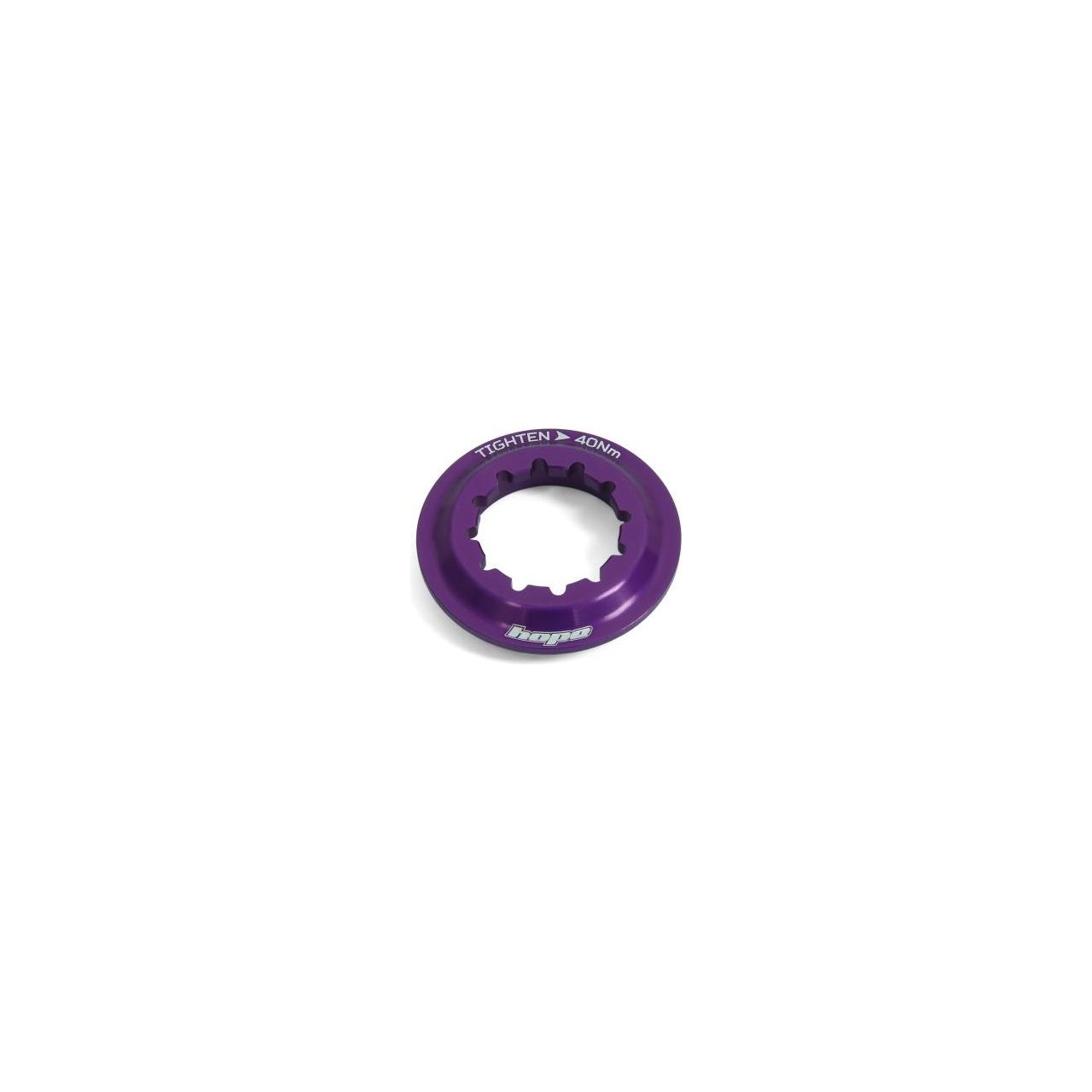 Hope Internal Lock Ring For Centrelock Wheels - Centrelock Lock Ring - Purple