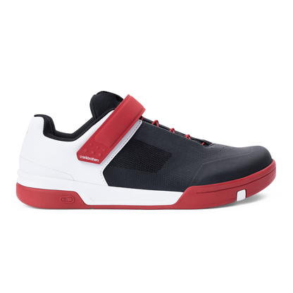 Crank Brothers Stamp Speedlace Flat Shoes - US 10.5 - Black - Red - White