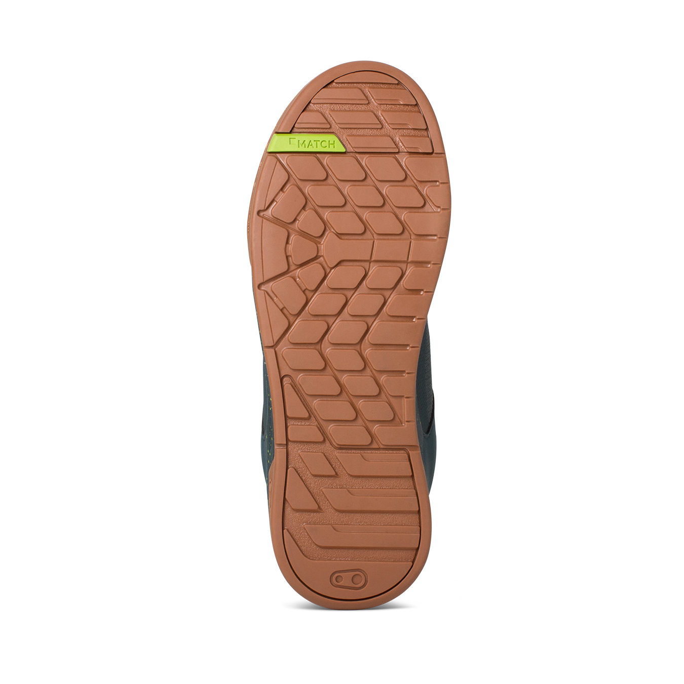 Crank Brothers Stamp Lace Flat Shoes - US 12.5 - Petrol - Lime Splatter