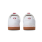 Crank Brothers Stamp Lace Flat Shoes - US 10 - White - Red Splatter