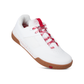 Crank Brothers Stamp Lace Flat Shoes - US 10 - White - Red Splatter