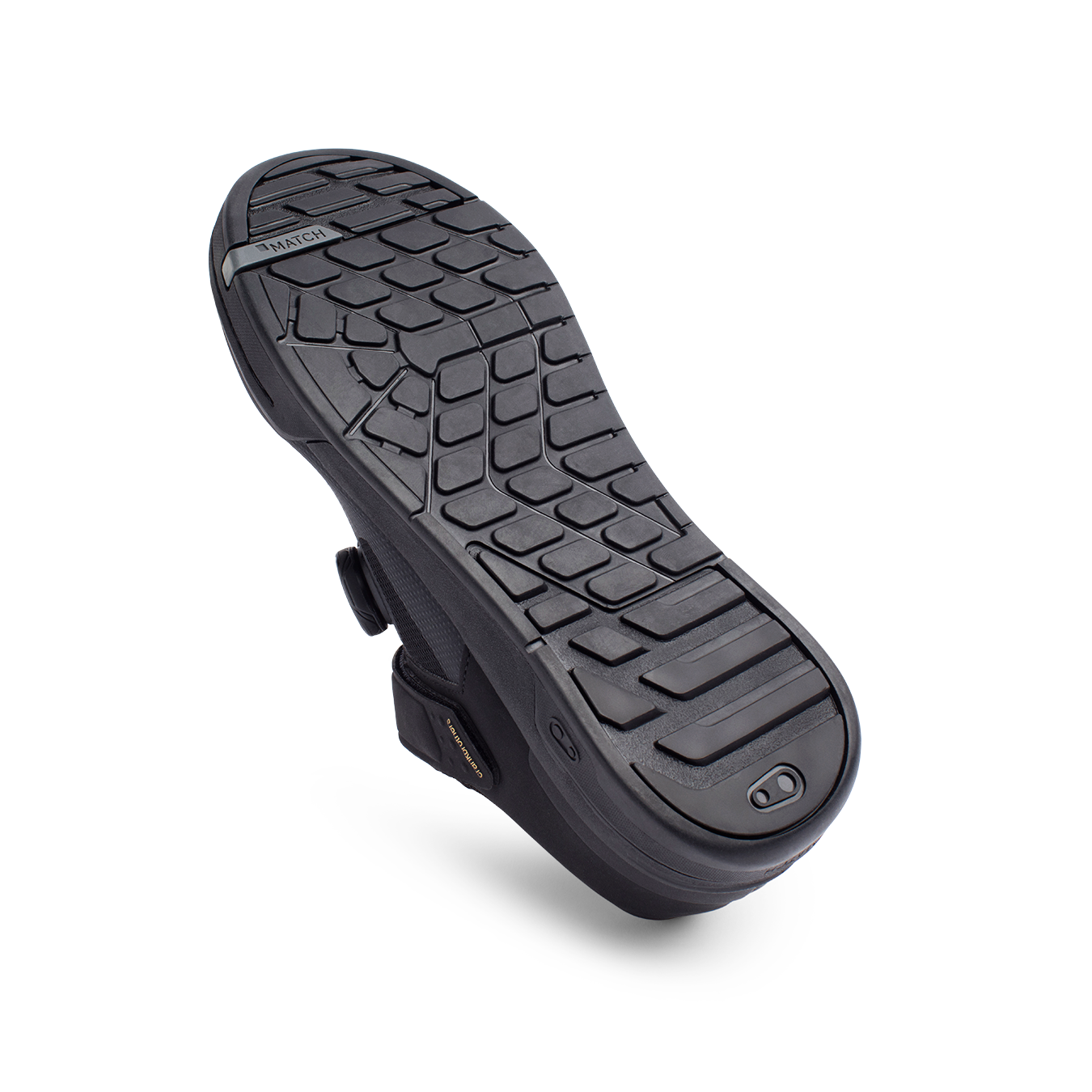 Crank Brothers Stamp BOA Flat Shoes - US 12.5 - Black - Gold