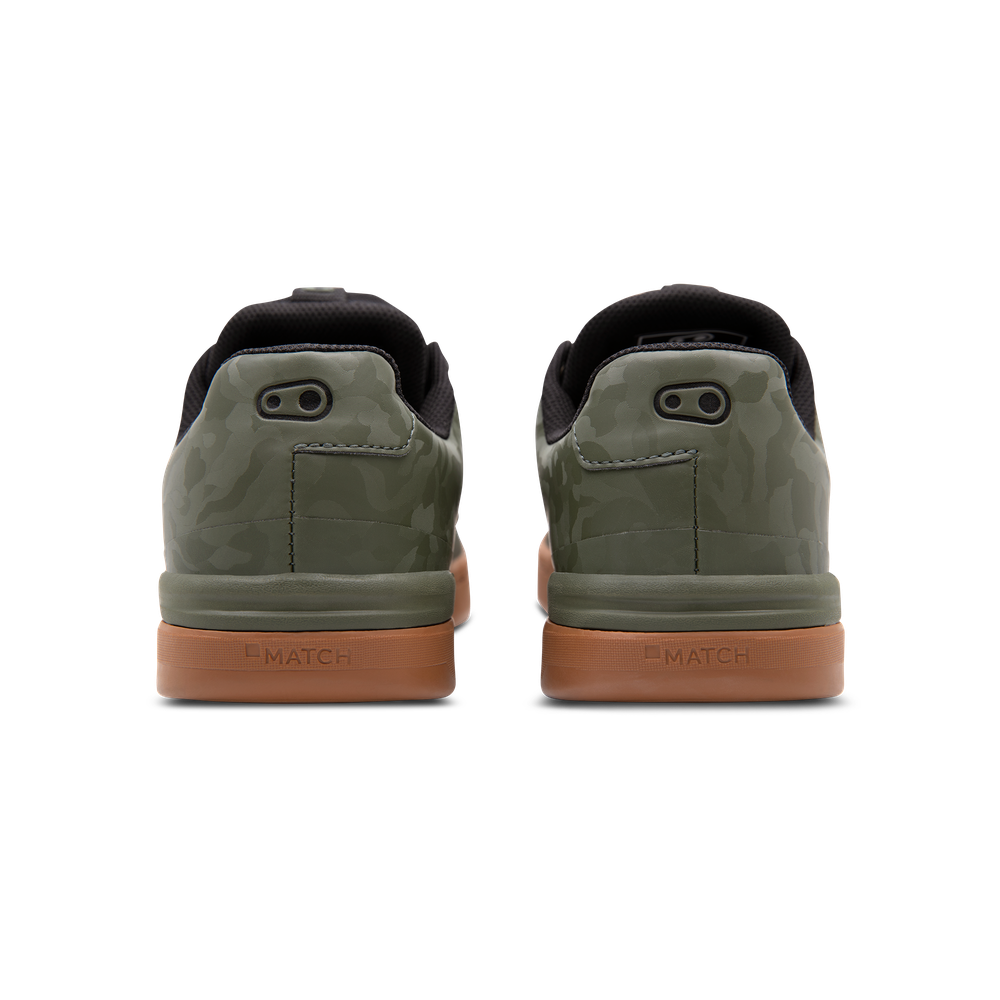 Crank Brothers Stamp Lace Flat Shoes - US 10.0 - Camo - Gum