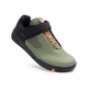 Crank Brothers Stamp Speedlace Flat Shoes - US 12.5 - Green - Orange - Black