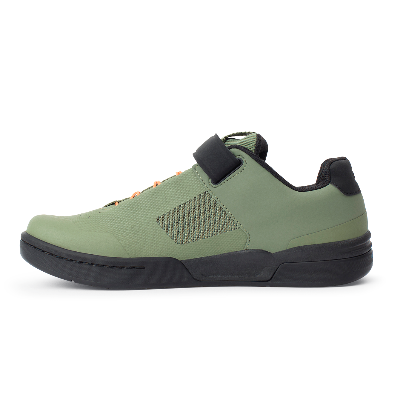 Crank Brothers Stamp Speedlace Flat Shoes - US 14.0 - Green - Orange - Black