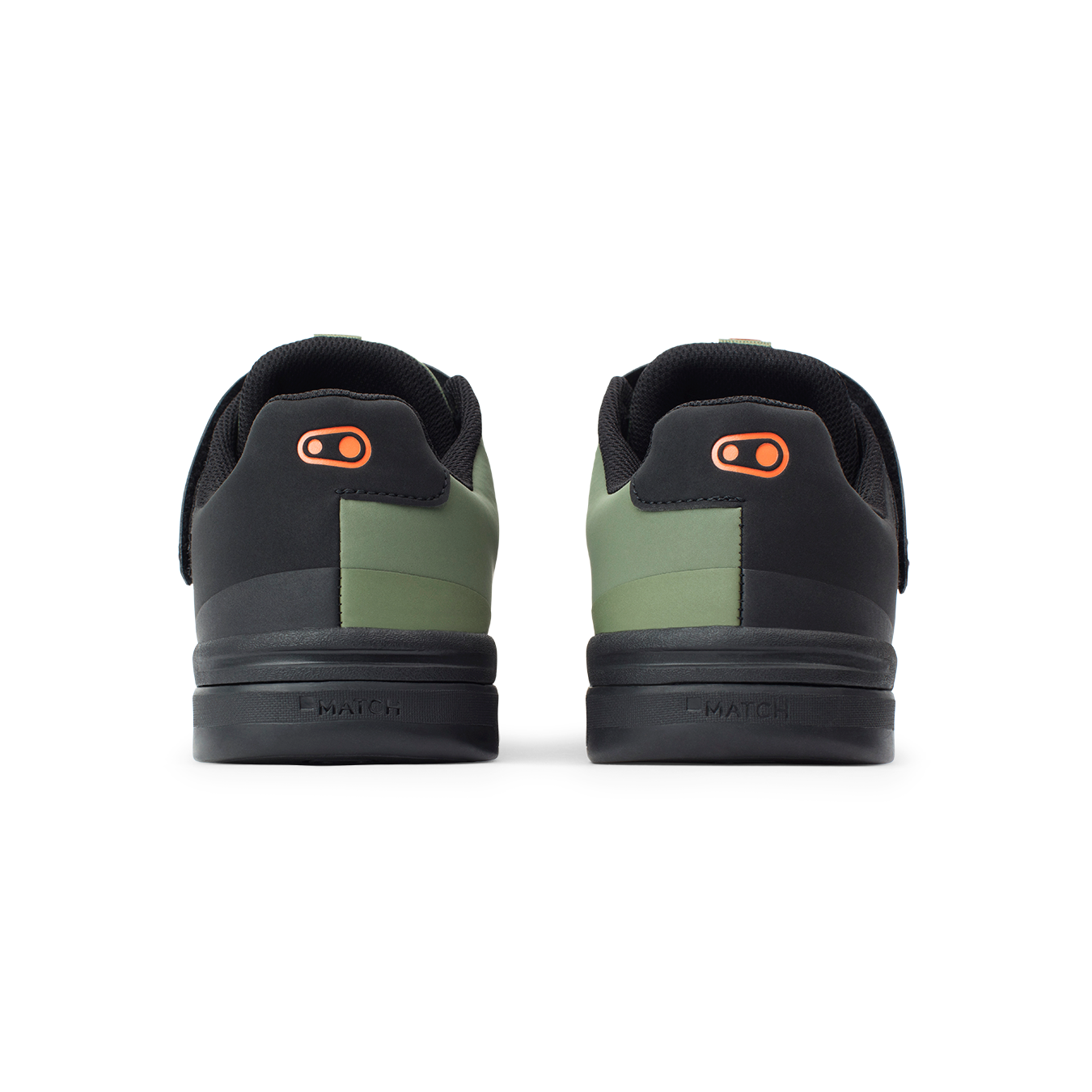 Crank Brothers Stamp Speedlace Flat Shoes - US 12.5 - Green - Orange - Black