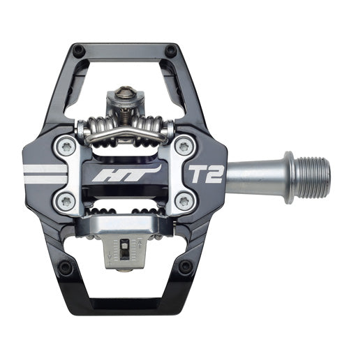 HT T2 Clip In Pedals - Standard - Black