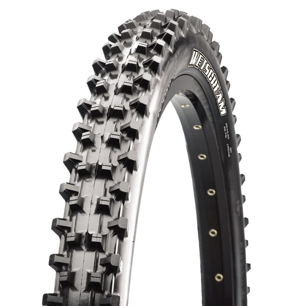 Maxxis Wetscream E-25 Tyre - 27.5 Inch - 2.5 Inch - Yes - 3C Maxx Grip - Downhill - Soft - Heavy Duty Protection - Folding - Black