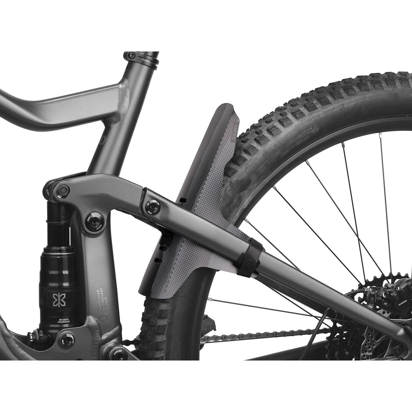 Topeak D-Flash Express Fork or Seatstays Mudguard - Black