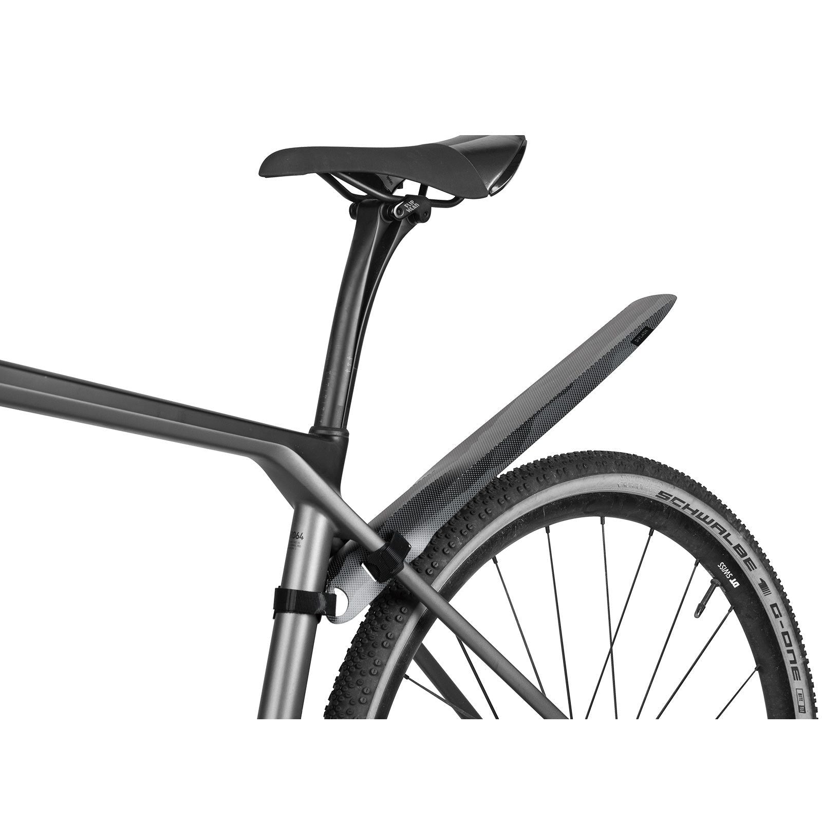 Topeak Garde-boue D-Flash Express DT pour le tube diagonal Mudguard avant