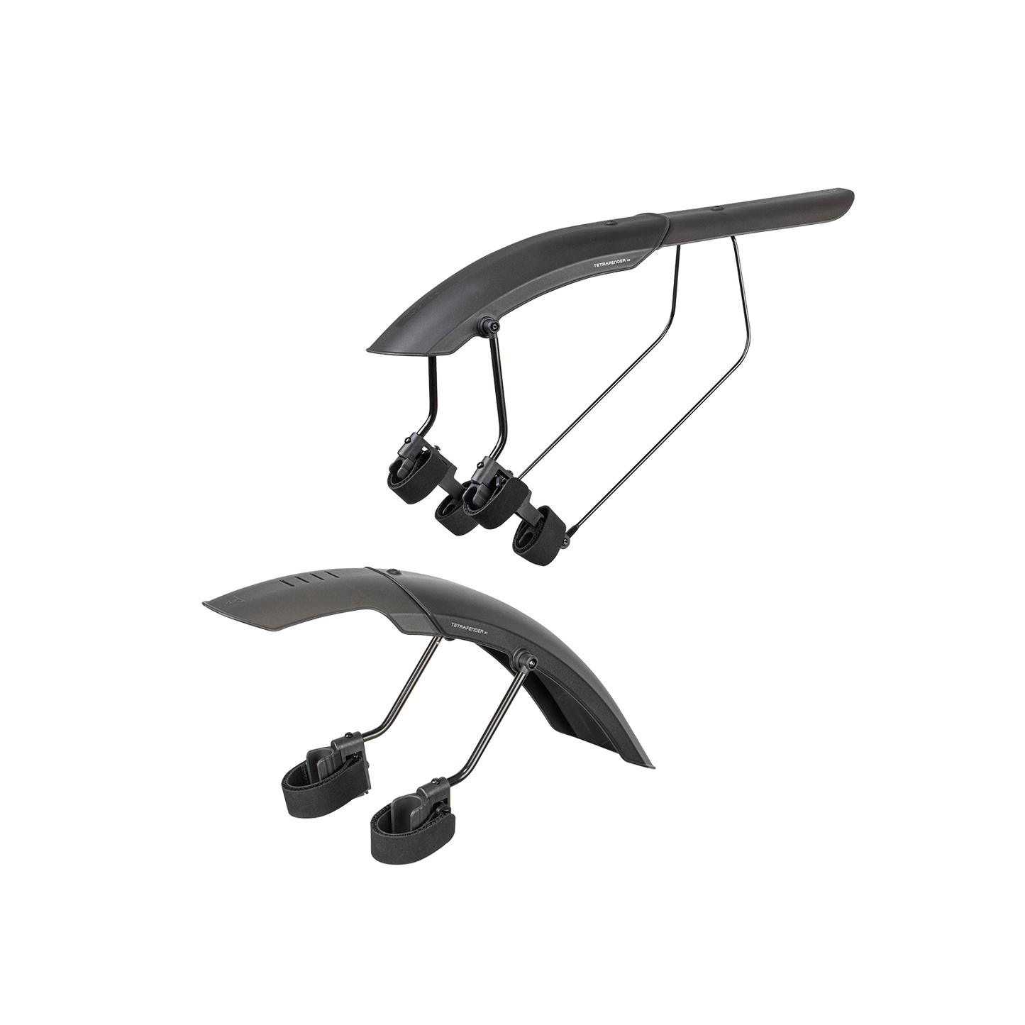 Topeak Tetrafender M1 & M2 Mudguard Set - Black