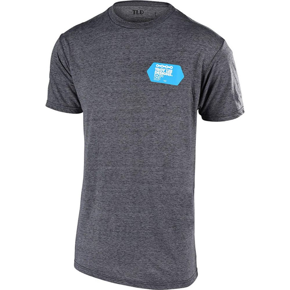TLD Flowline Short Sleeve Jersey - XL - Chain Gang Salt and Pepper
