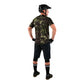 TLD Flowline Short Sleeve Jersey - S - Covert Army Green