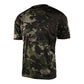 TLD Flowline Short Sleeve Jersey - L - Covert Army Green