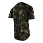 TLD Flowline Short Sleeve Jersey - L - Covert Army Green