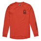 TLD Ruckus Long Sleeve Ride Tee - S - Create To Destroy Brick