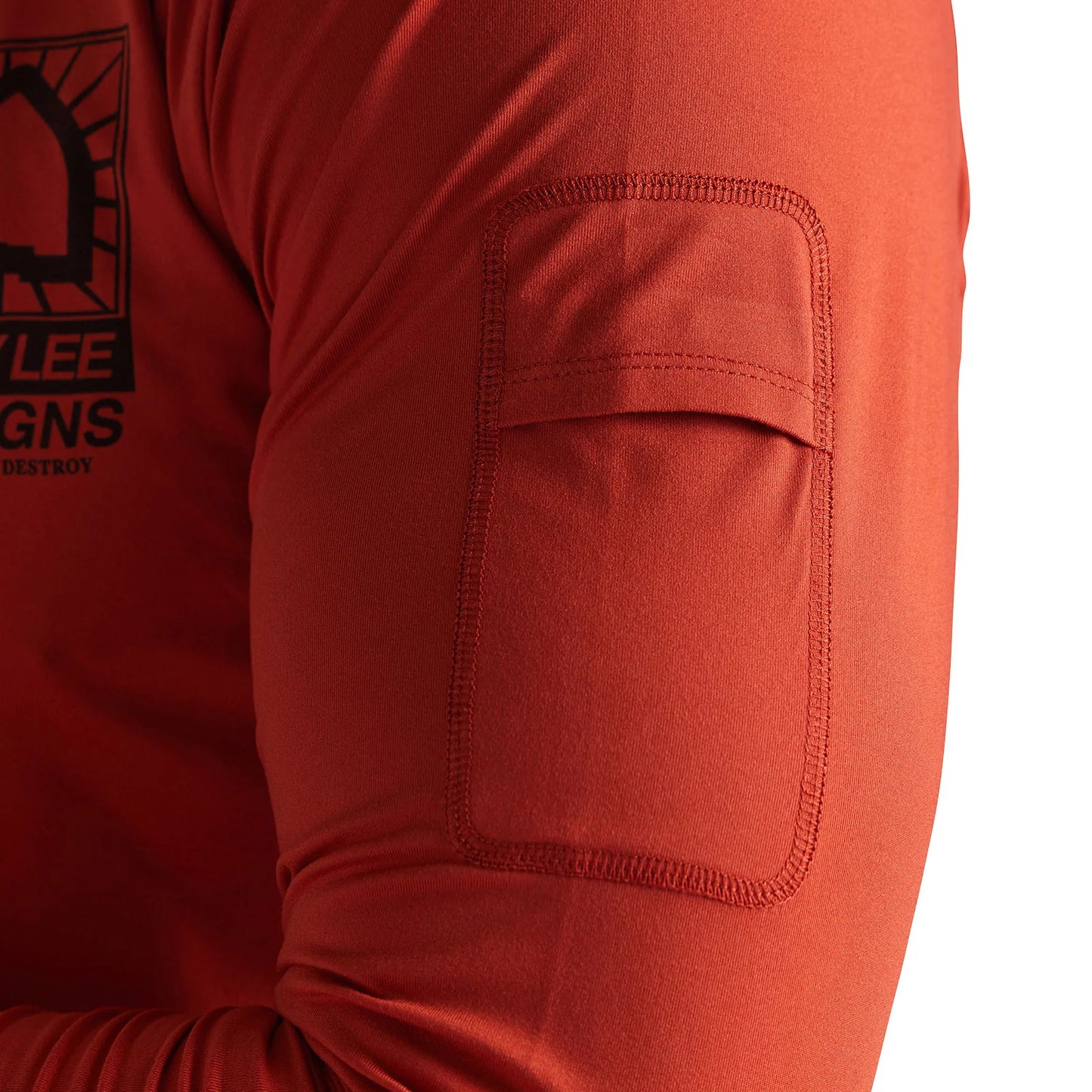 TLD Ruckus Long Sleeve Ride Tee - M - Create To Destroy Brick