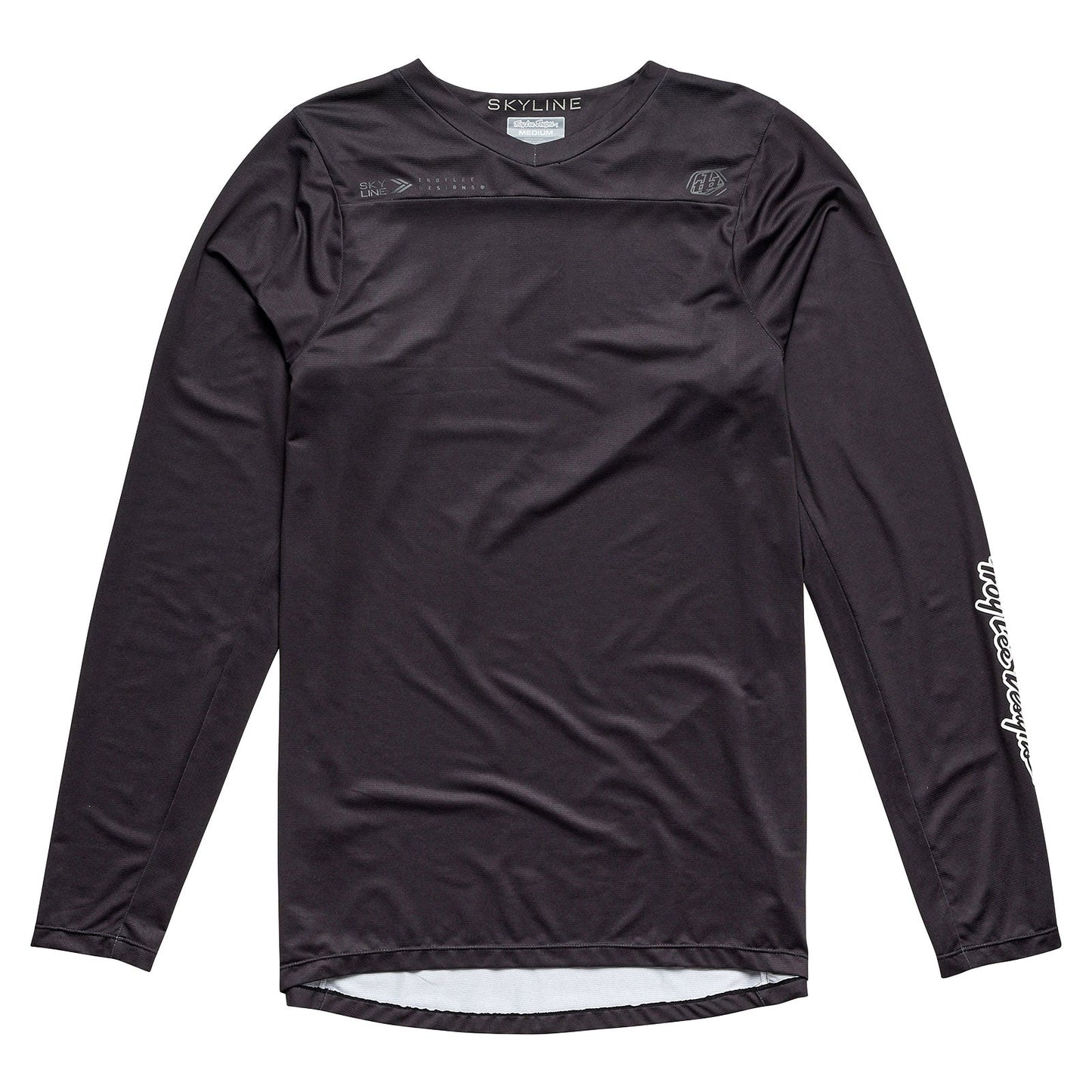 TLD Skyline Air Long Sleeve Jersey - XL - Mono Black
