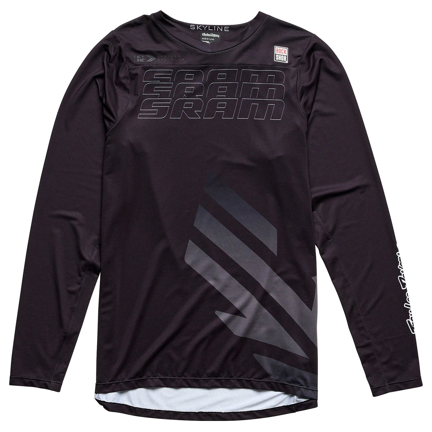TLD Skyline Long Sleeve Jersey - XL - Sram Eagle One Black