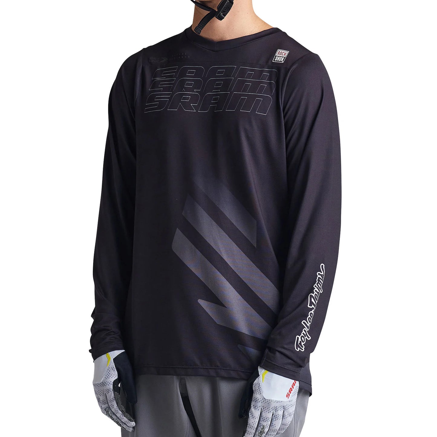 TLD Skyline Long Sleeve Jersey - S - Sram Eagle One Black