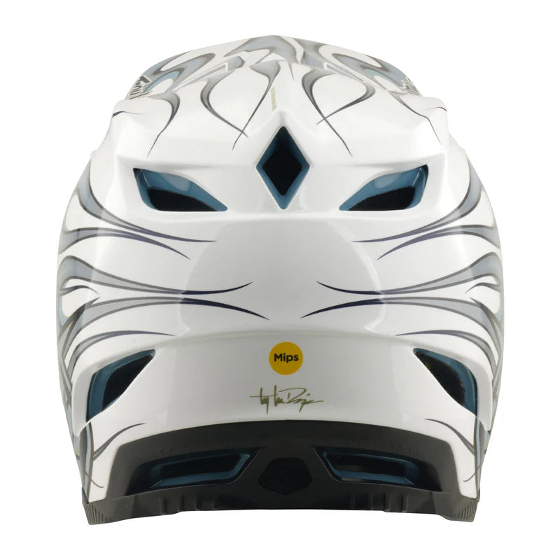 TLD D4 Composite Helmet - XS/S - Torched White / Silver