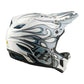 TLD D4 Composite Helmet - M/L - Torched White / Silver