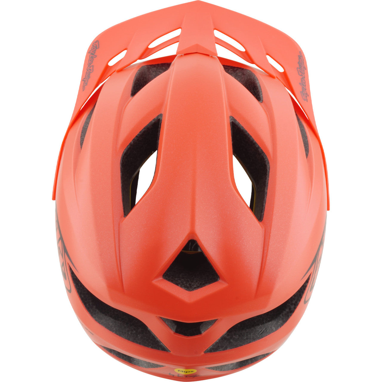 TLD Youth Flowline Helmet - One Size - Point Coral / Charcoal