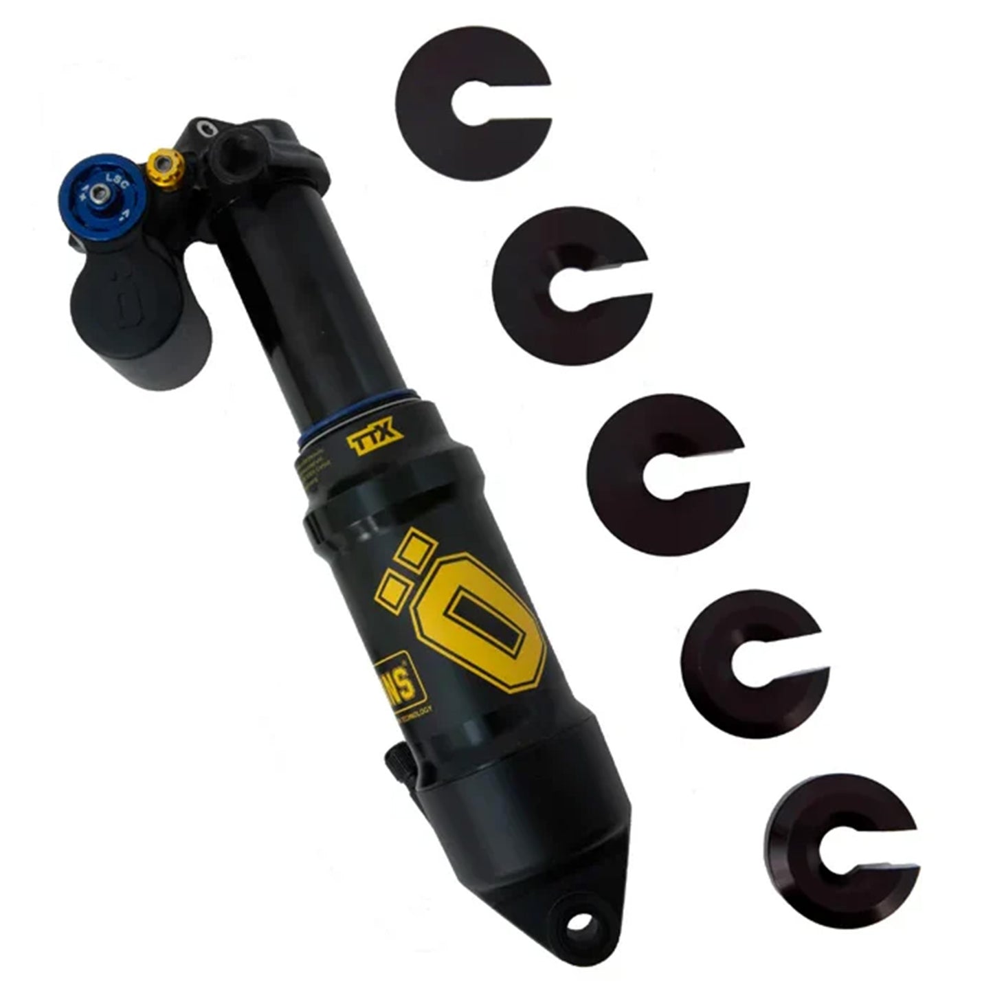 Ohlins TTX1 Air Shock - Trunnion Mount - 205x65mm (Metric)