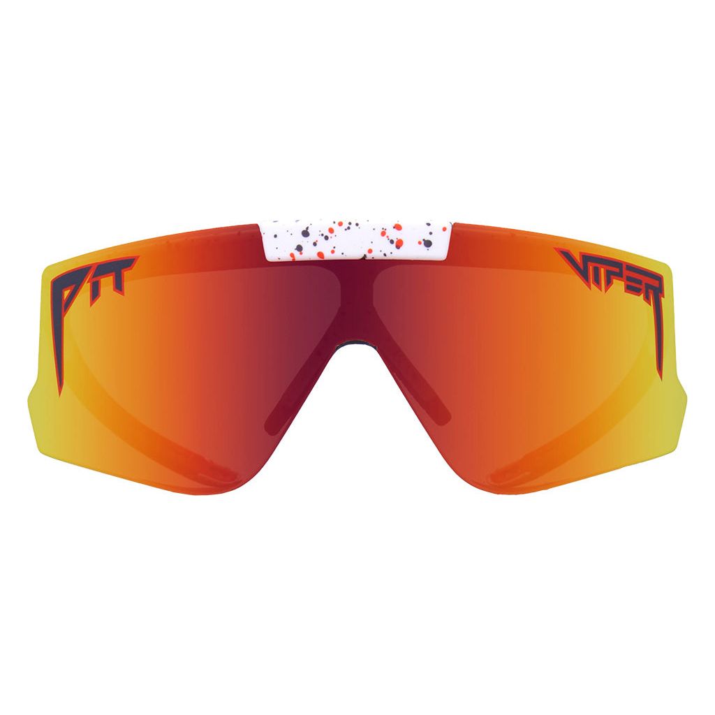 Pit Viper Flip-Offs Sunglasses - The Heater - Red - Mirror Non-Polarized Lens