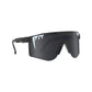 Pit Viper Original Wide Sunglasses - The Exec - Black - Polarized Lens