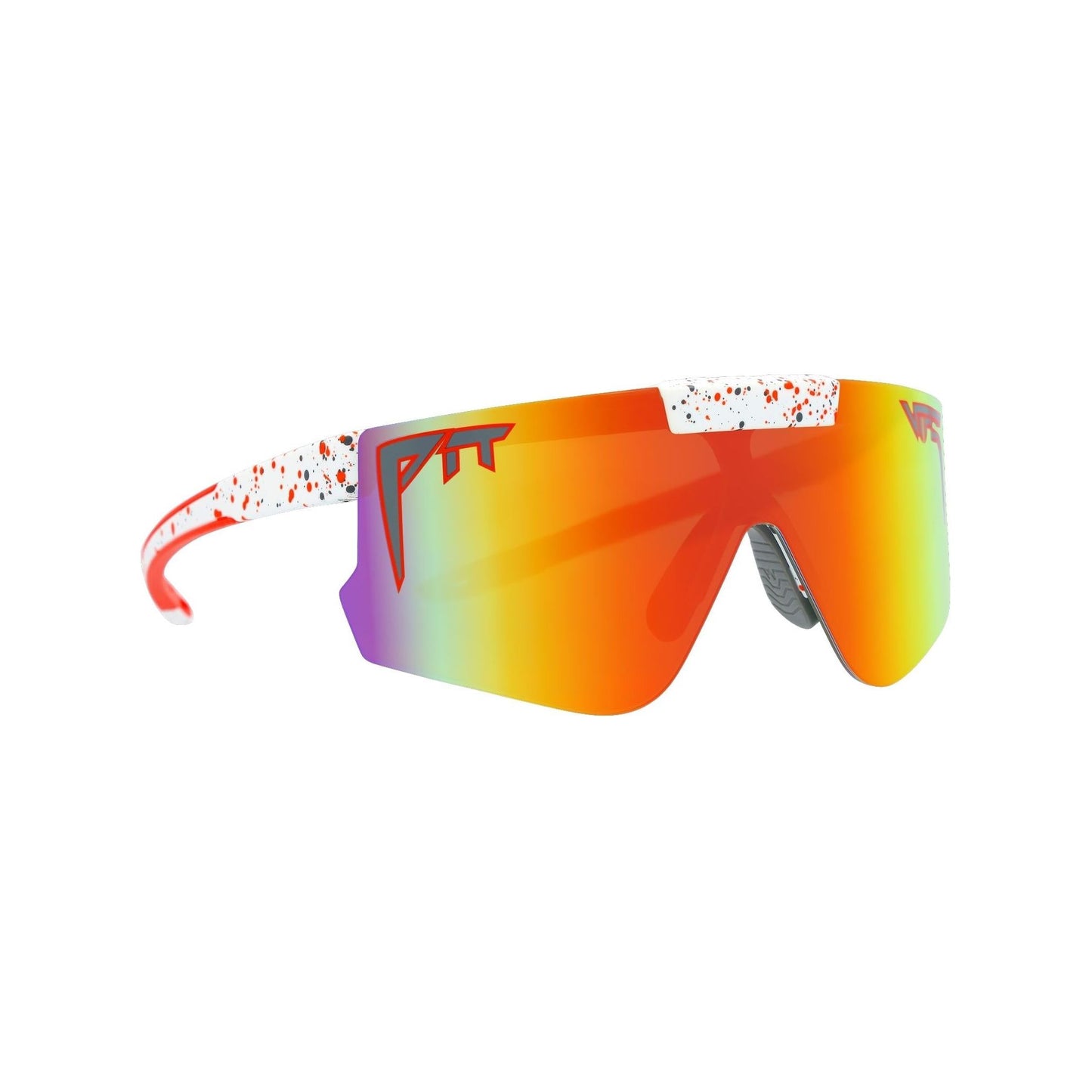 Pit Viper Flip-Offs Sunglasses - The Heater - Red - Mirror Polarized Lens