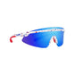 Pit Viper Skysurfer Sunglasses - The Merika - Red and White and Blue - Polarized Lens