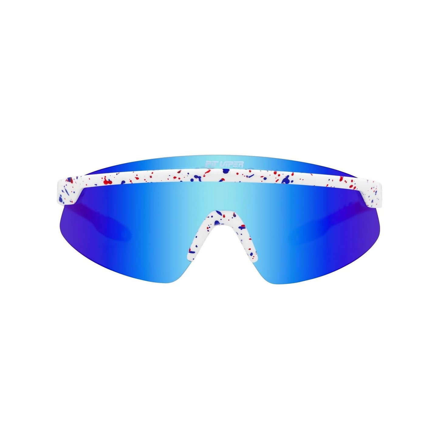 Pit Viper Skysurfer Sunglasses - The Merika - Red and White and Blue - Polarized Lens