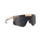 Pit Viper Flip-Offs Sunglasses - The Sandstorm - Beige - Non-Polarized Lens