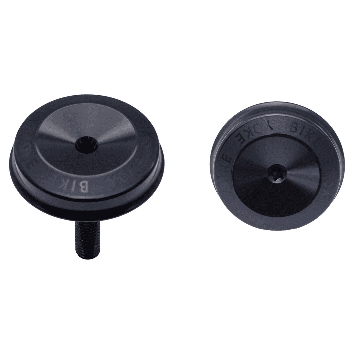Bikeyoke Topper High Headset Stem Cap - Black