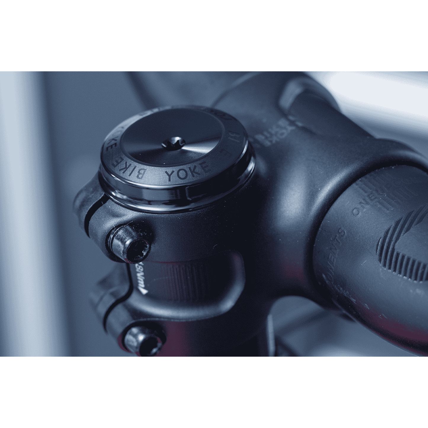 Bikeyoke Topper High Headset Stem Cap - Black