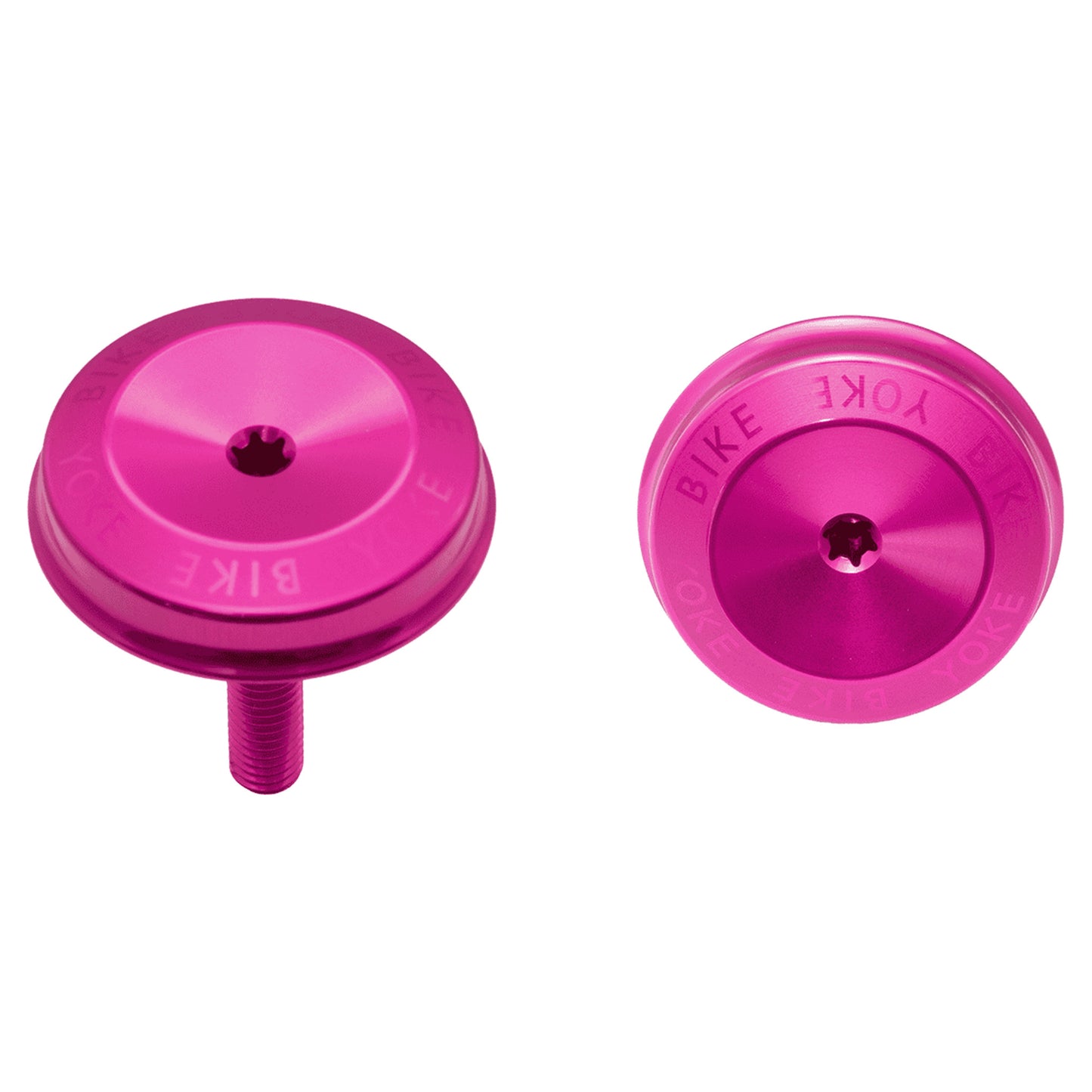 Bikeyoke Topper High Headset Stem Cap - Pink