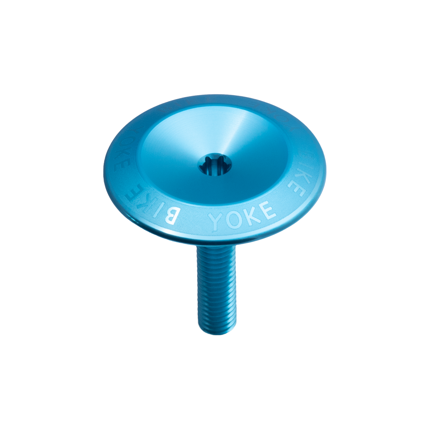 Bikeyoke Topper Headset Stem Cap - Blue