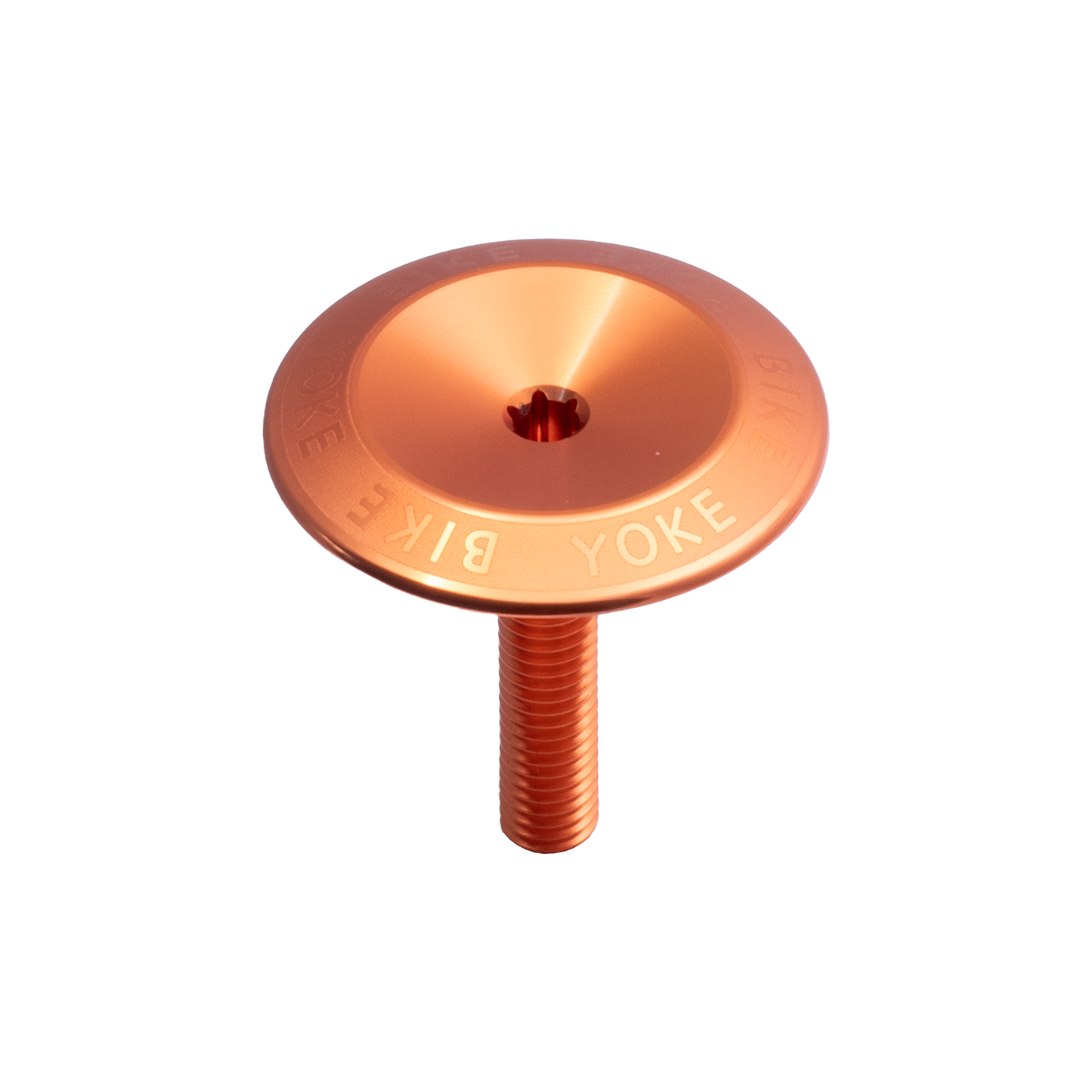 Bikeyoke Topper Headset Stem Cap - Orange