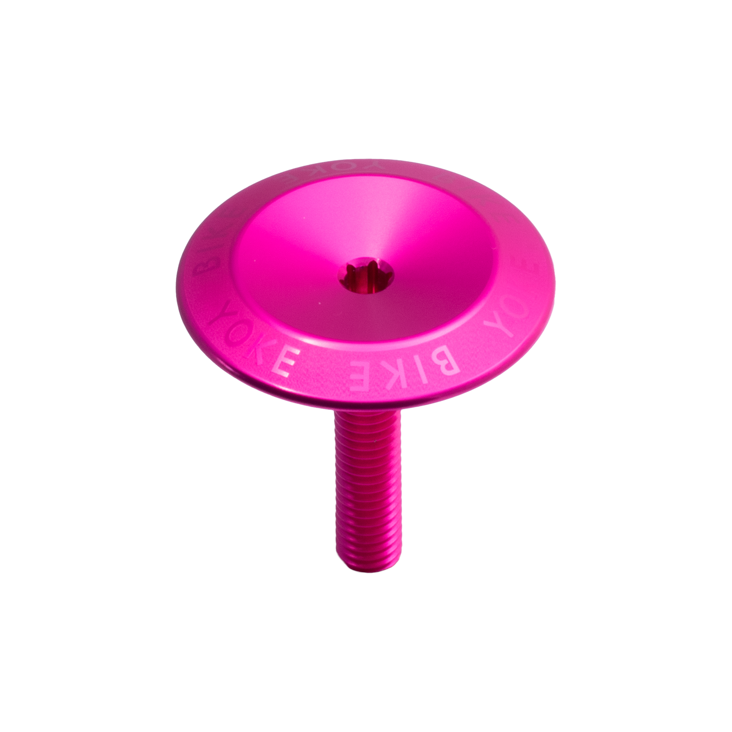 Bikeyoke Topper Headset Stem Cap - Pink