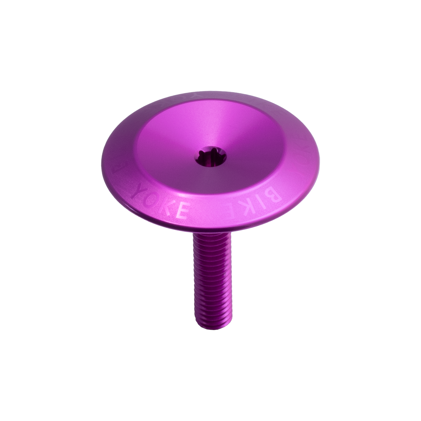 Bikeyoke Topper Headset Stem Cap - Purple