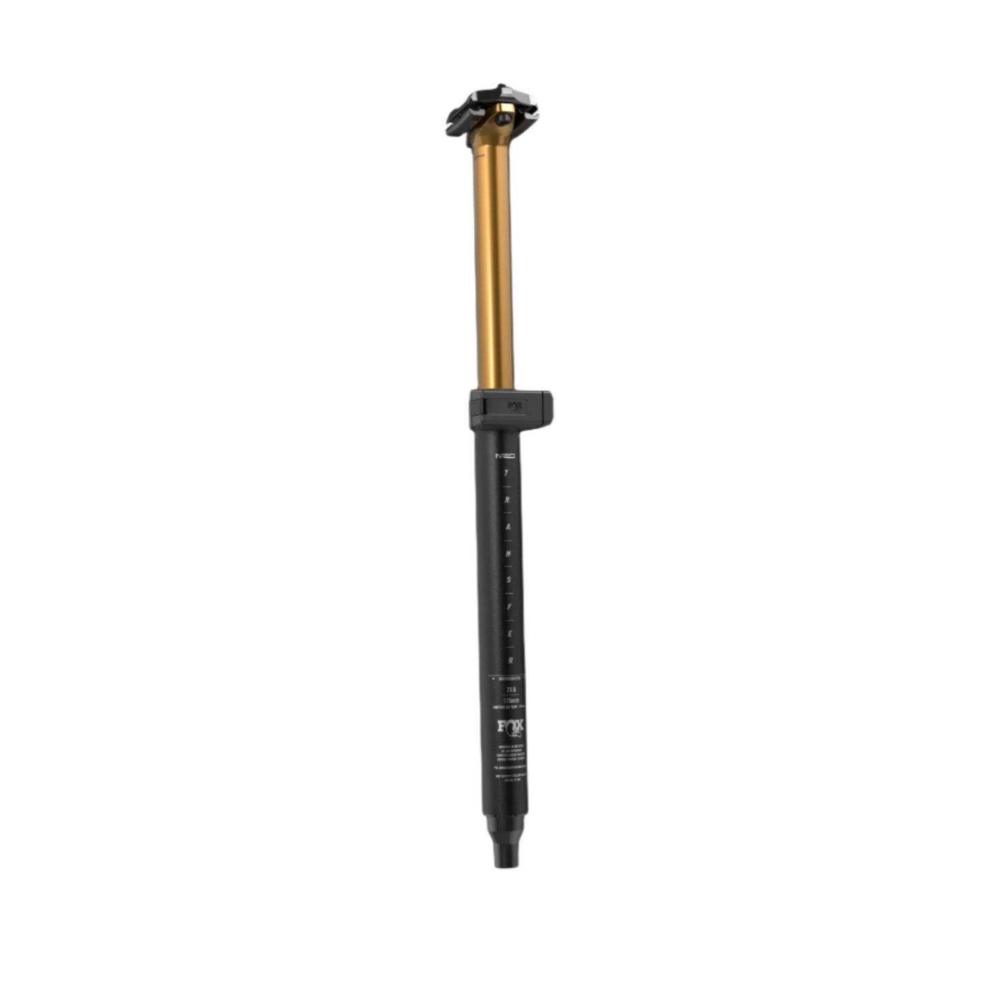 Fox Factory Transfer Neo Factory Series Dropper Post - 30.9mm - No Cable - Wireless - 100mm Drop - 310.8mm Length - 1 x Remote - 22.2mm Bar Clamp