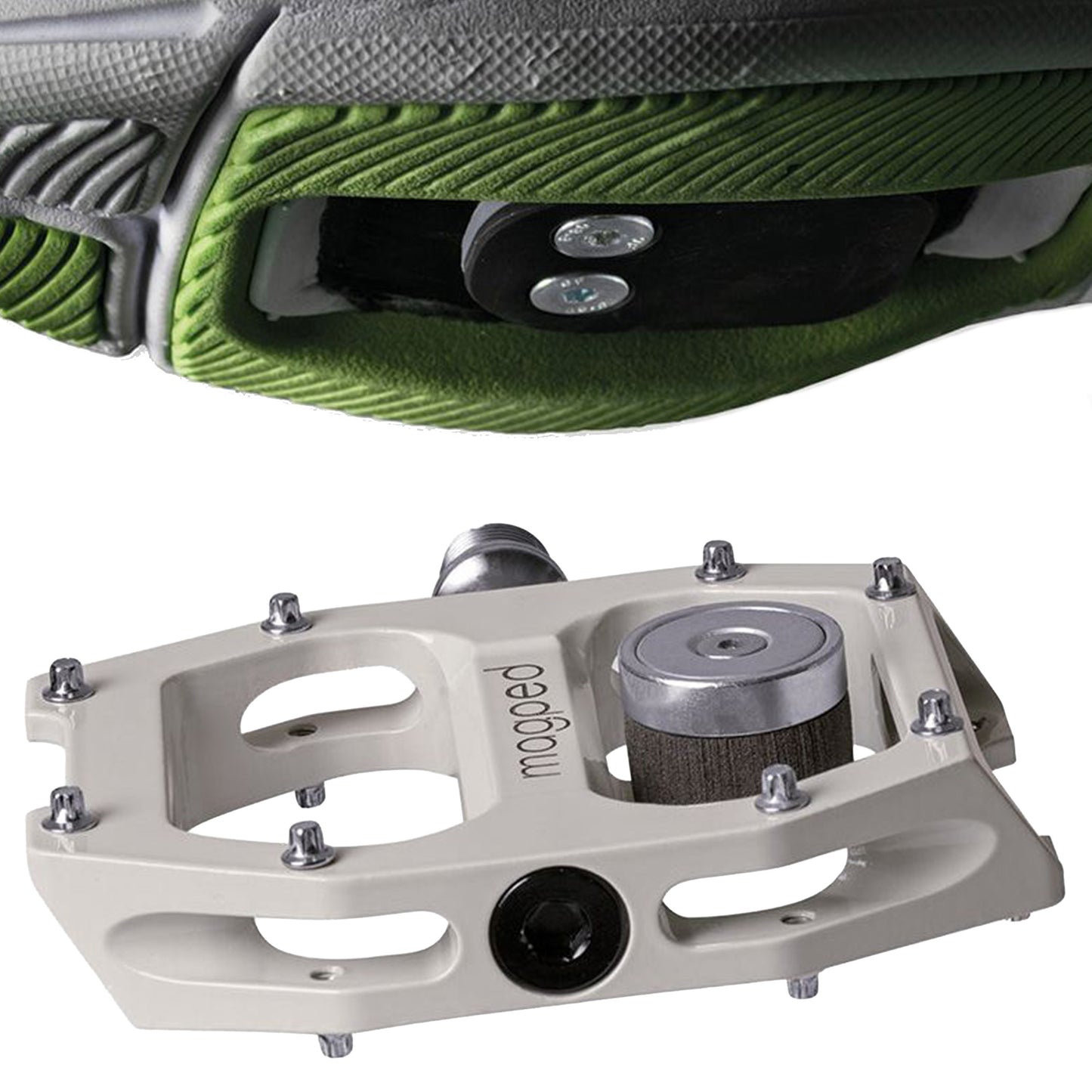 Magped Ultra2 200N Magnetic Flat Pedals - Standard - Grey