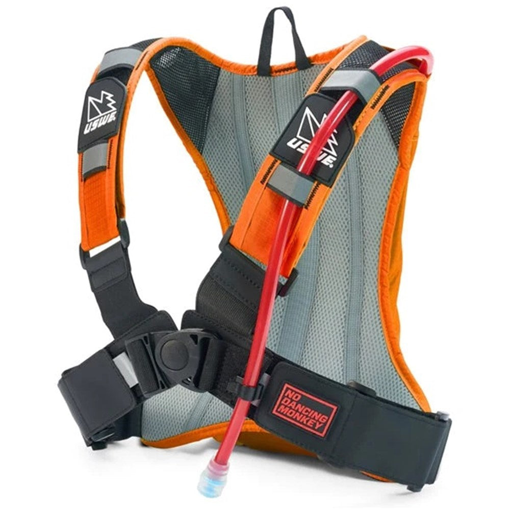 USWE Outlander 2L Hydration Pack - 2L Pack - 1.5L Bladder - Factory Orange