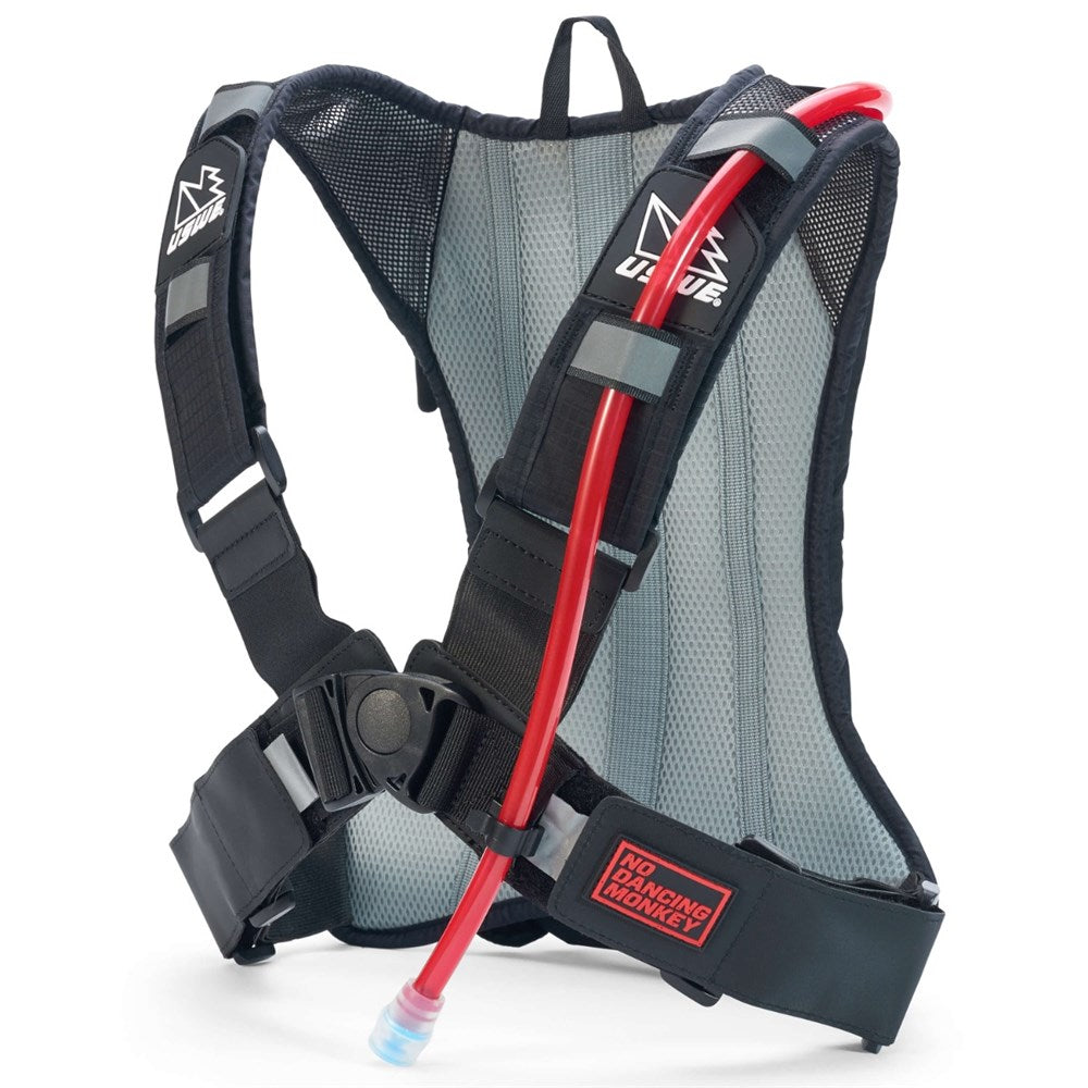 USWE Outlander 3L Hydration Pack - 3L Pack - 1.5L Bladder - Carbon Black