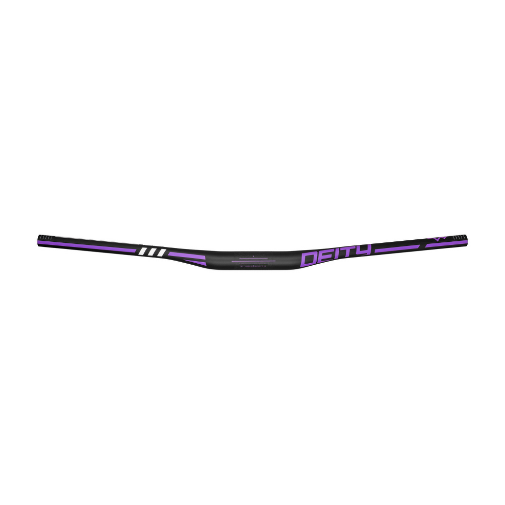 Deity Skywire Carbon Bars - 35mm - 800 - 15mm Rise - Purple | MTB Direct