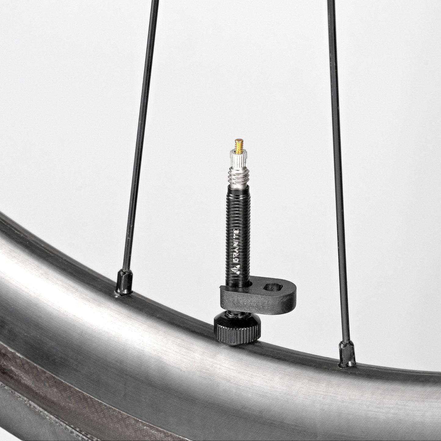 Granite Design Juicy Presta Valve Stem Extender - 80mm - Black