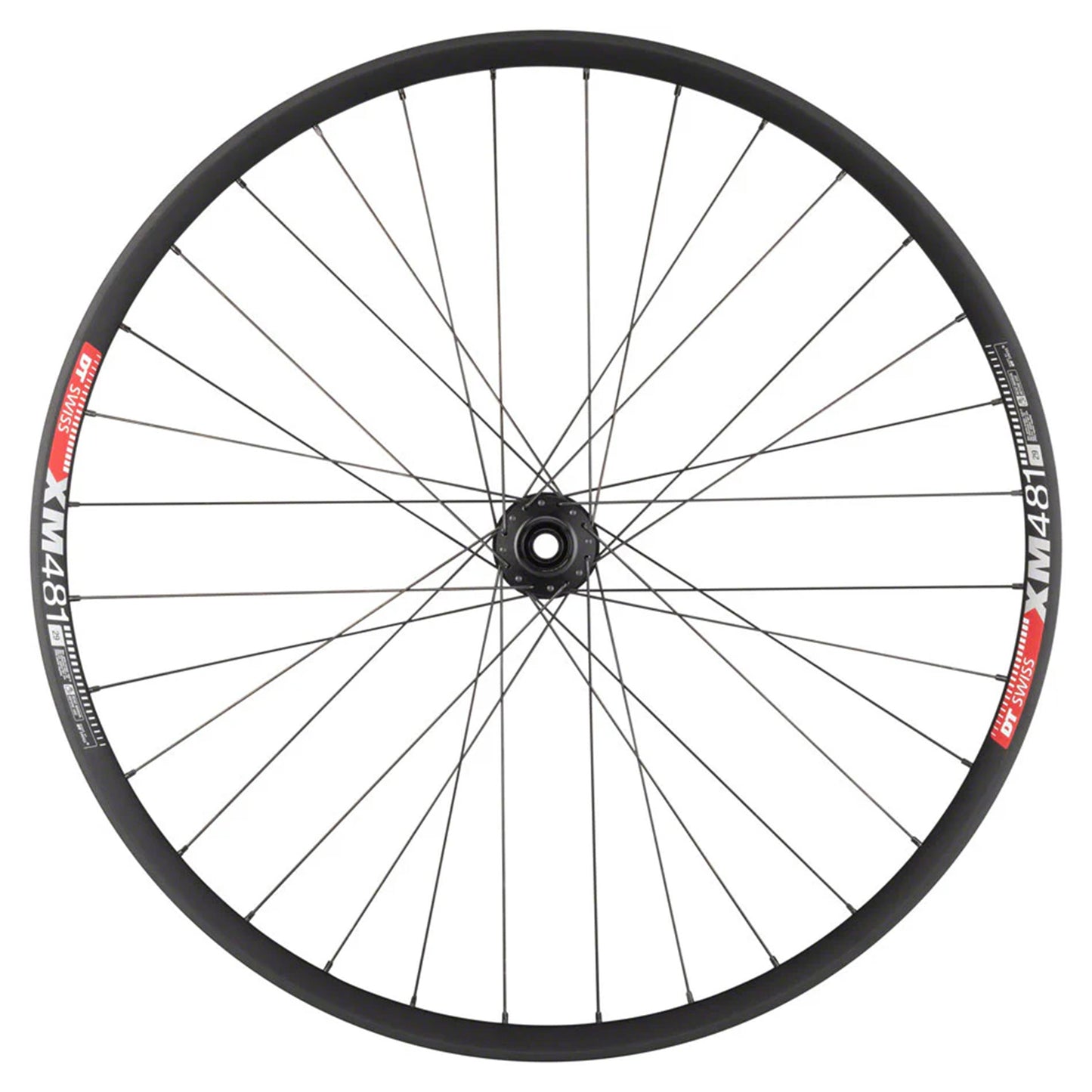 DT Swiss Custom 350 XM481 Front Wheel - Front - 27.5 - 15x110mm Boost - Aluminium - 30mm - 6 Bolt