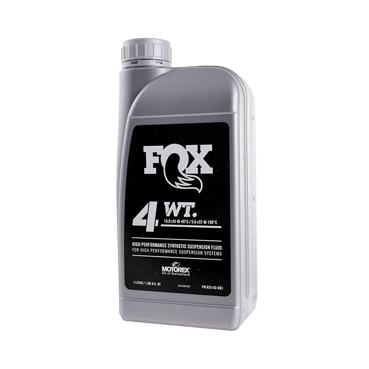 Fox 4wt Suspension Fluid - 1000ml Bottle - 4W