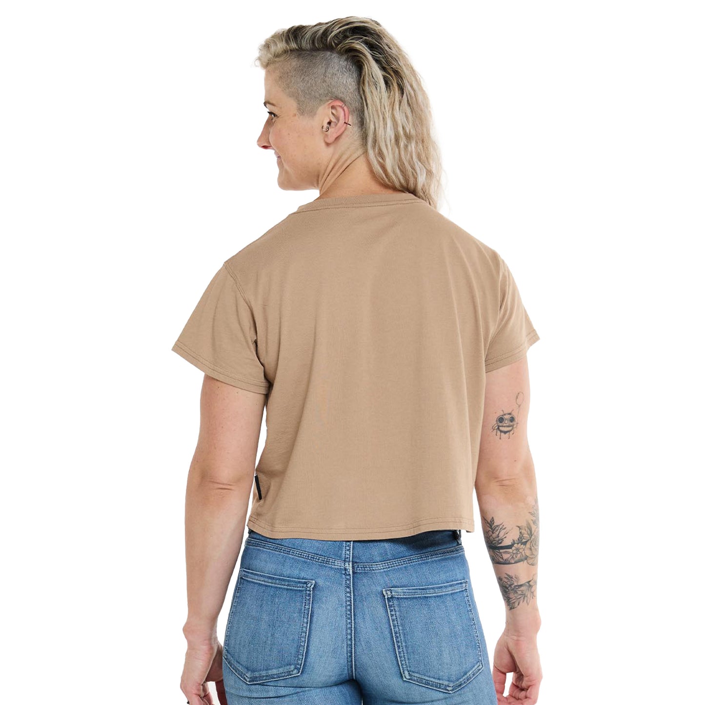 DHaRCO Women's Cotton Crop - Women's S - Dust